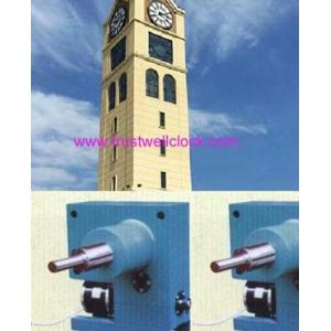 four 4 side tower clocks with GPS master clock working in synchronization