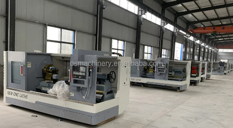 CAK6163 Flat Bed CNC Lathe Machine Automatic