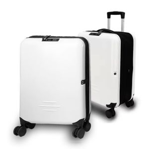 Portable Foldable Carry-On Collapsible Expandable Boarding Case with Lock and Business Travel