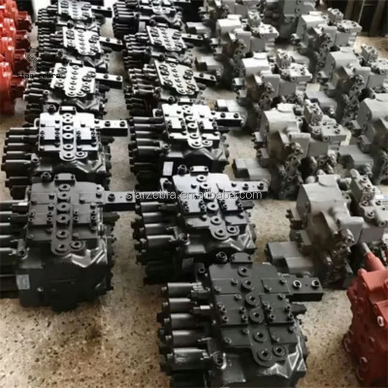 Design Excavator Hydraulic Control Valve for Carter Komatsu Hyundai Volvo Hitachi Kobelco Doosan Daewoo