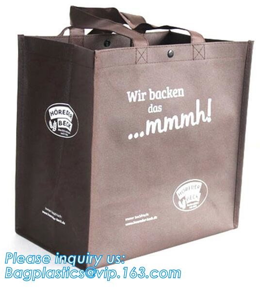 Cheap price recyclable p-p grocery tote shopping non woven bags, Promotional Custom LOGO Printed Gift Tote Shopping Non