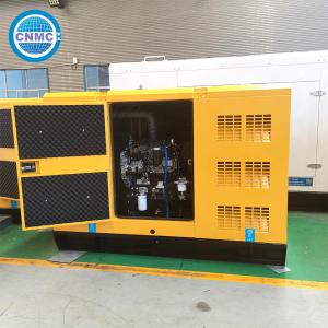 Soundproof Cummins Diesel Silent Generator Mobile Type With Water Cooling
