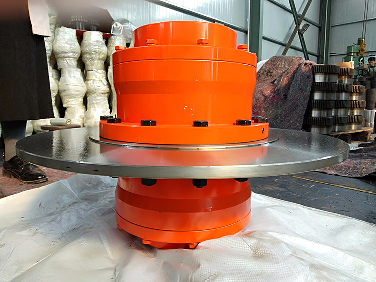 Full Steel Standard Gear Shaft Coupling WGP Type With Brake Disc