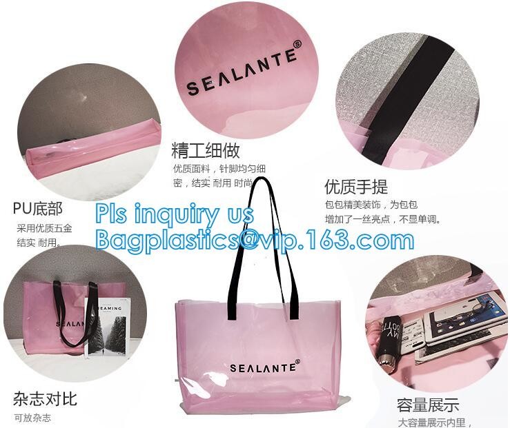 laser PVC beach shoulder Hand bags fashion beach bags, waterproof outdoor beach bean hand bag, PVC waterproof beach bag