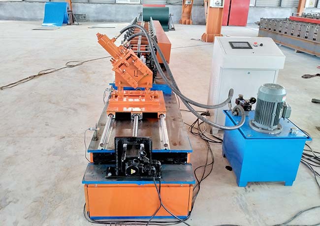 metal stud and track U channel steel tracks light steel keel roll forming machine