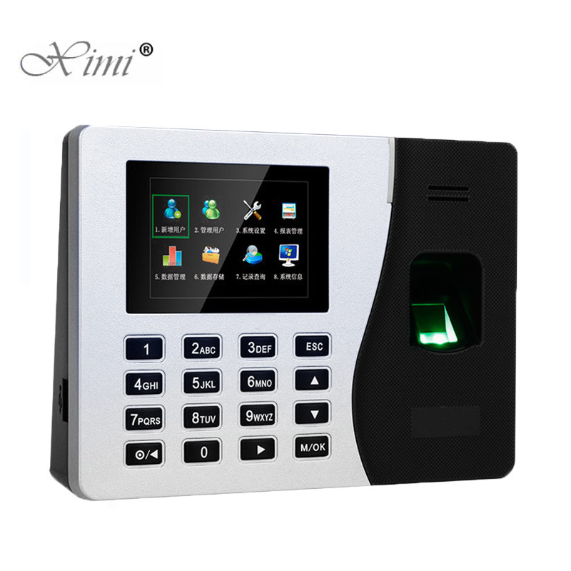 ZKTeco K14 Biometric Fingerprint Time Attendance System Machine With TCP/IP Fingerprint Time Recorder With Battery