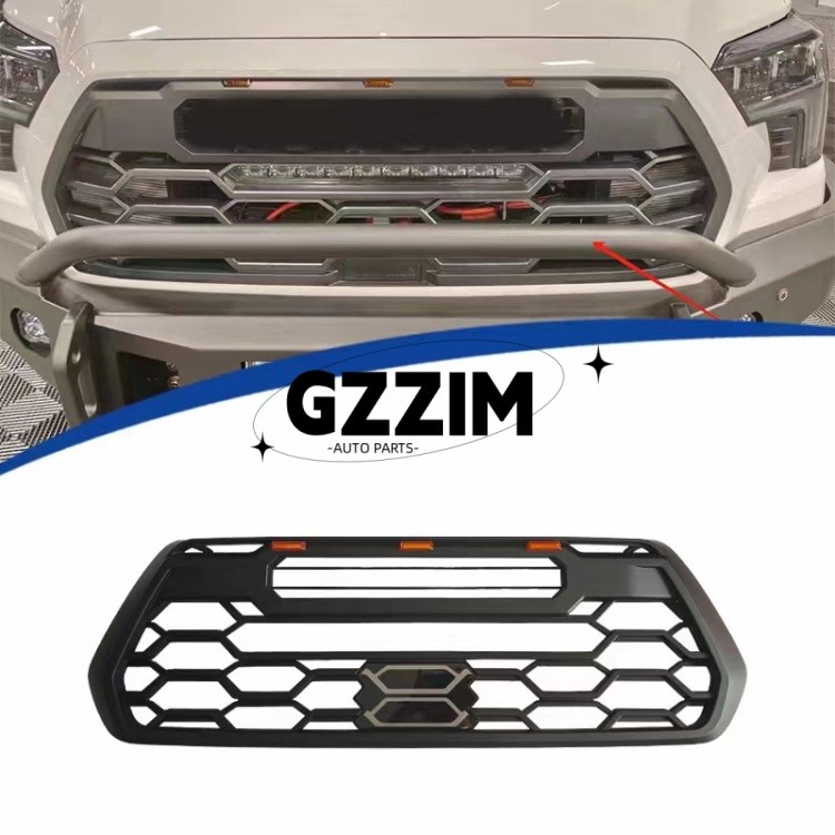Toyota Tocoma 2016-2023 Upgrade 2024+ Front Bumper Grille Trd Pro Type Grille