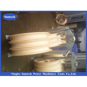 CE ISO SHDN ACSR Transmission Line Stringing Pulley Conductor Stringing Blocks