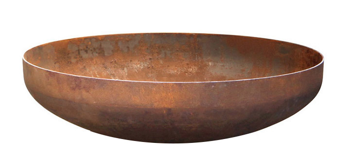 Heavy Duty Large Corten Steel Patio Outdoor Fire Pit Garden Rustic Fire Bowl