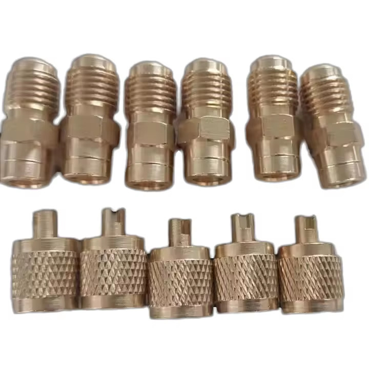 New Copper Access Valve Filter Drier Brass Cover for Refrigeration