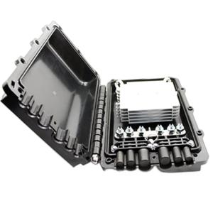 Horizontal Fiber Optic Splice Closure Inline Fiber Joint Closure PC