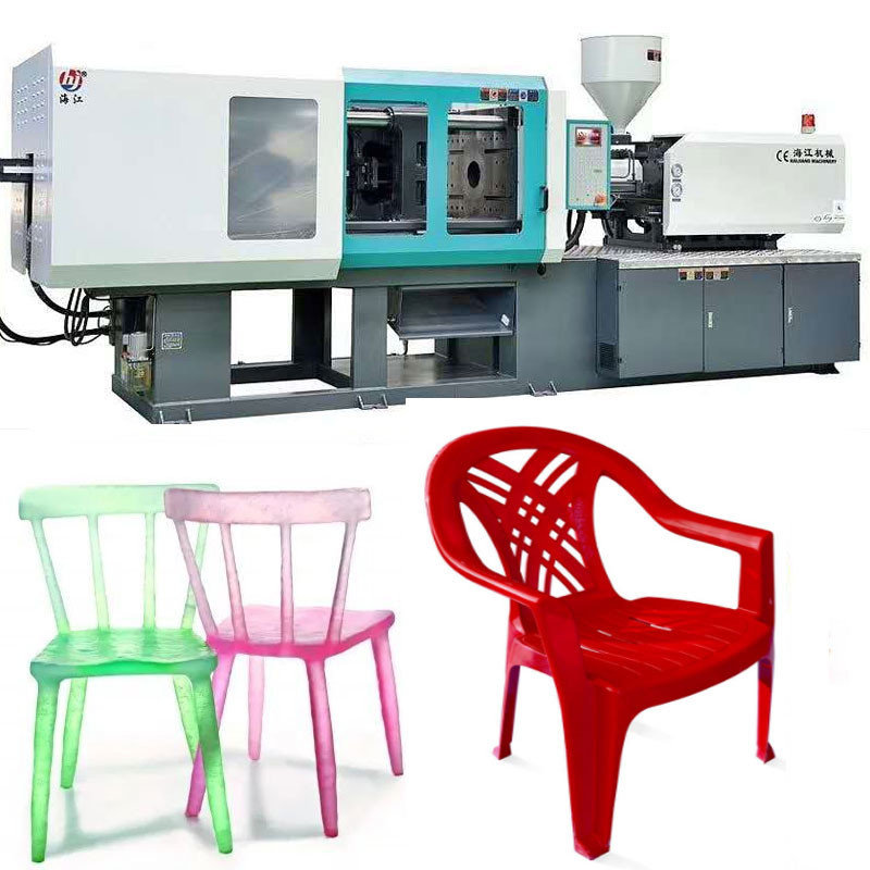 150 Bar Plastic Chair Injection Moulding Machine 4 Zone Heating