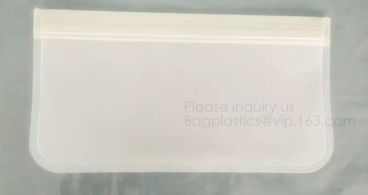Reusable Silicone Food Storage Bag Washable Silicone Fresh Bag for Fruits Vegetables Meat Preservation bagplastics bagea