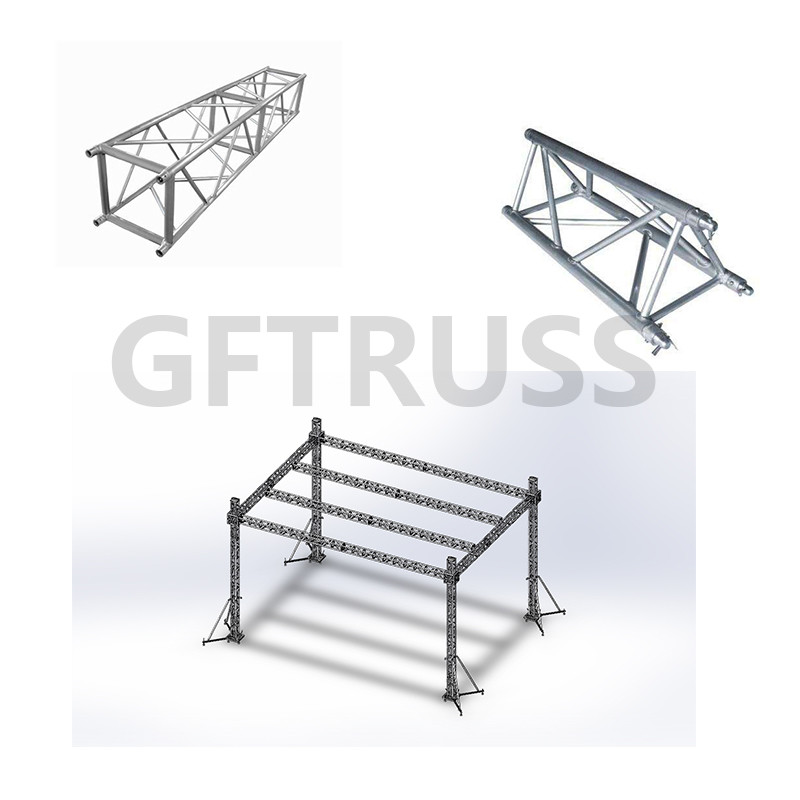 Outdoor Stage 6082-T6 290*290mm Aluminum Spigot Truss