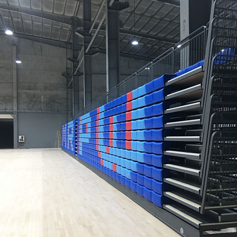 Customizable Foldable Bleachers Seating 5 Years Of Reliable Performance