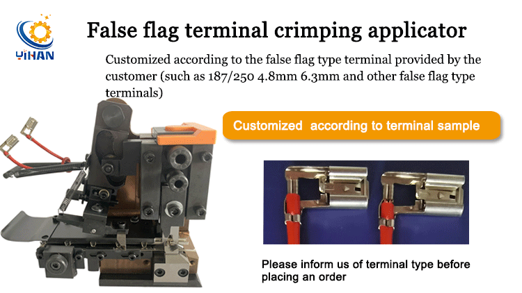 Enhance Your Terminal Crimping Efficiency with Our False Flag Type Applicator Mold
