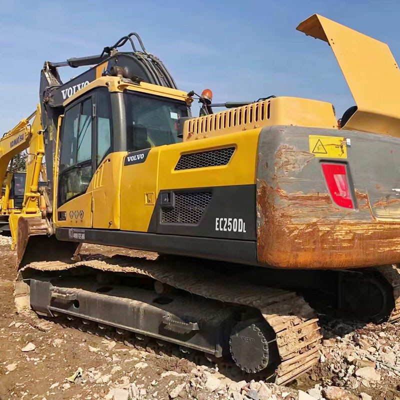 EC250 Used Volvo Excavators Digging Equipment Machines Hydraulic Crawler 25Ton