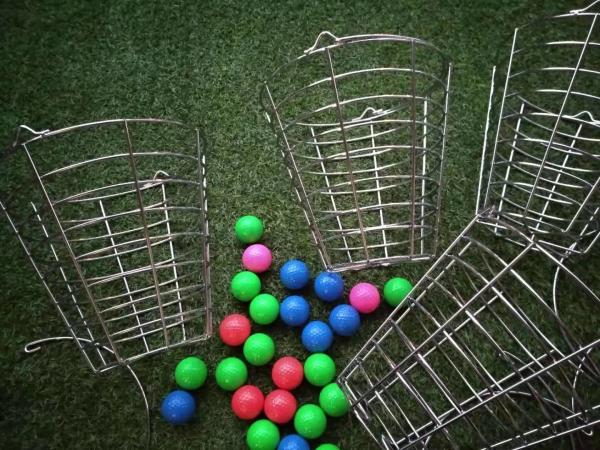 golf basket , iron golf basket , golf ball basket , golf metal basket , golf