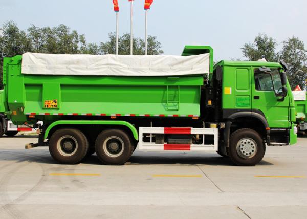 CNHTC HOWO Tipper Dump Truck ZZ3257N3447A1 25 - 40 Tons For Mining / Municipal