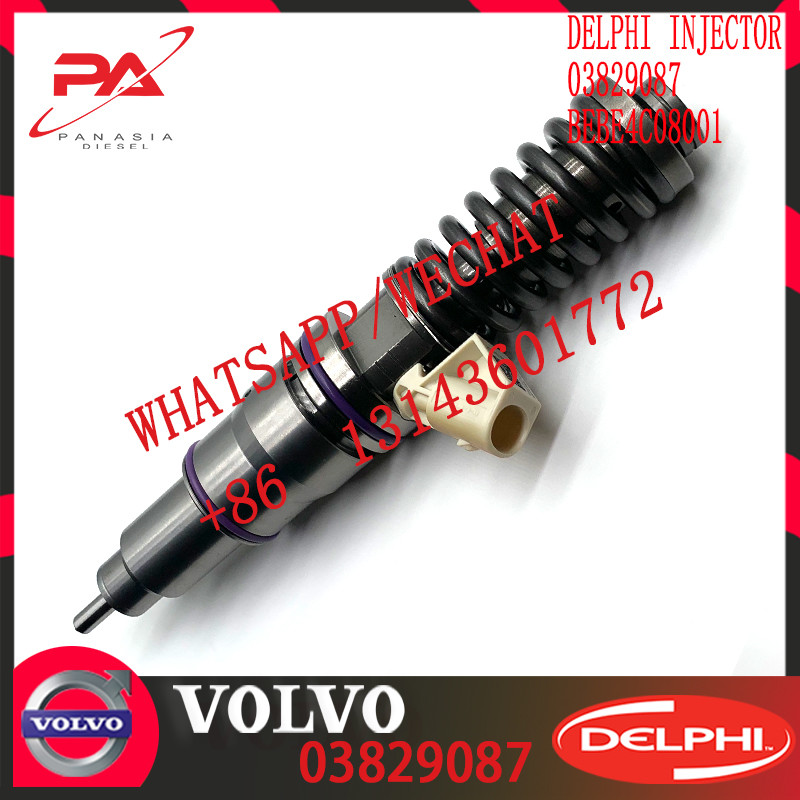 Diesel Engine Fuel injector 3803637 BEBE4C08001 03829087 E1 for V-O-L-V PENTA ENGINES D12 775BHP