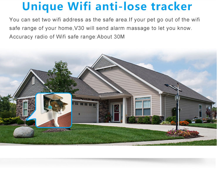 Waterproof dog mini tracker collar gps tracking N/A screen size gps tracker Android IOS App for pet RF-V32