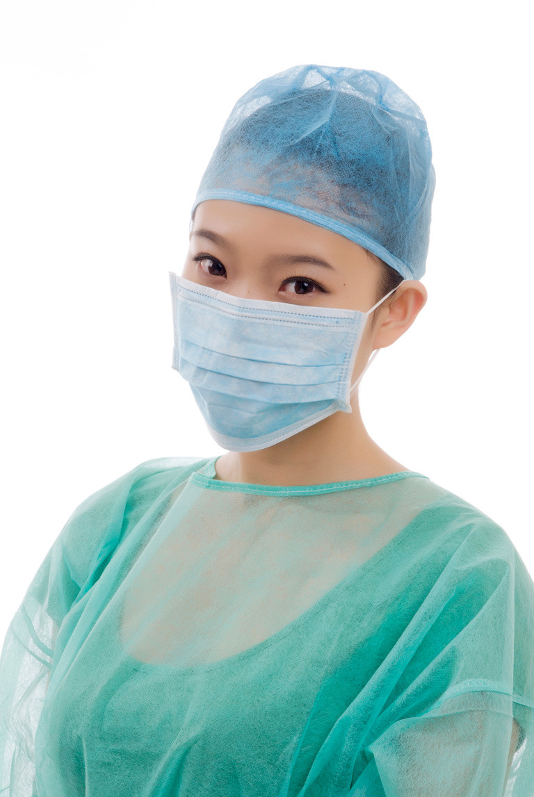 Easy Breathing Nonwoven Disposable Medical Face Mask With Earloop