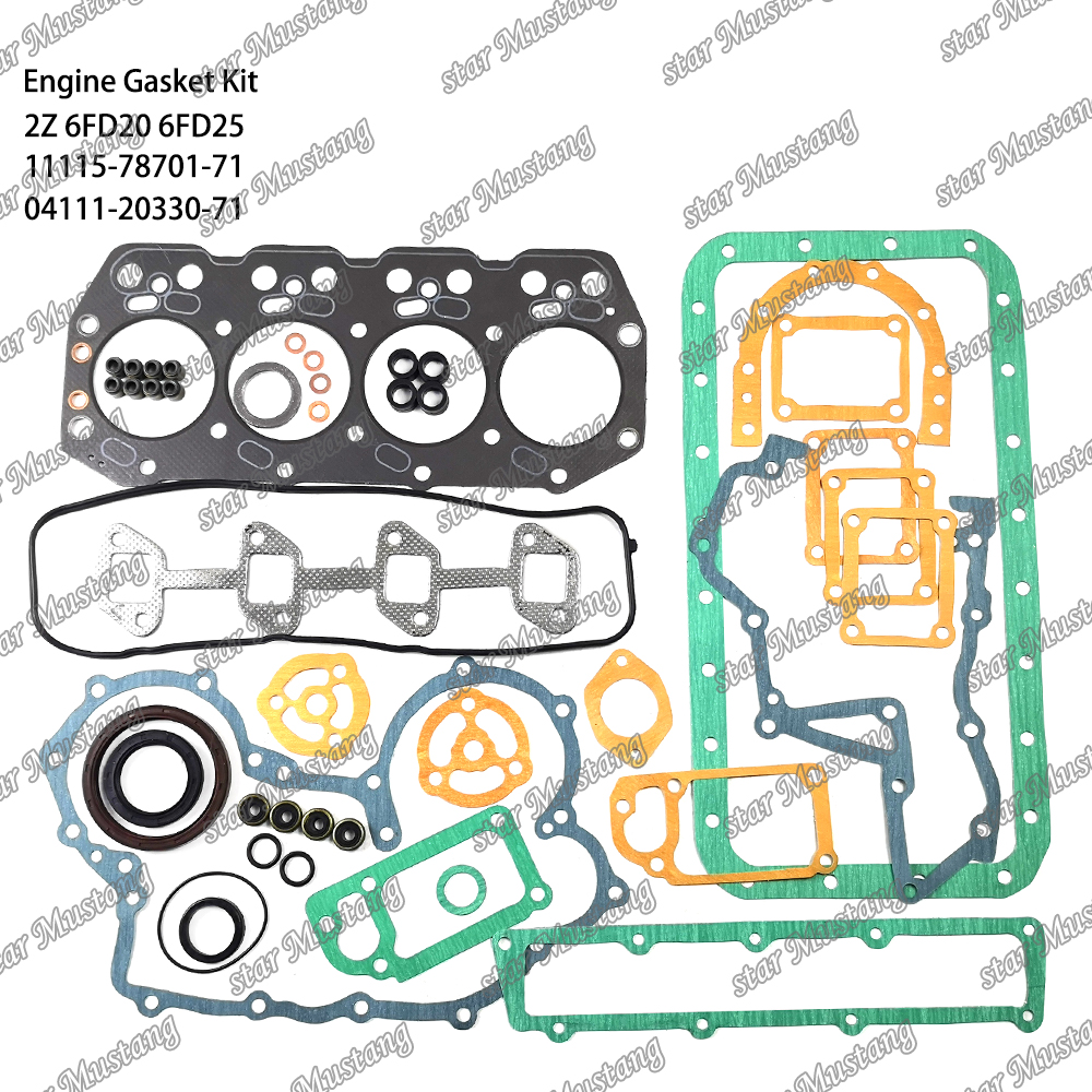Full Gasket Kit 2Z 6FD20 6FD25 11115-78701-71 04111-20330-71