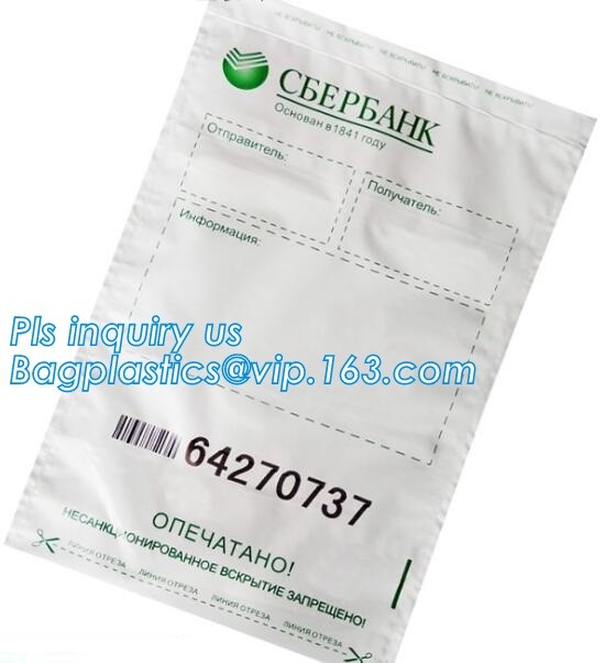 Document safe tamper proof bank deposit bag, Steb Plastic Money Pe Bank Deposit Coin Security Pouch Bags With Seal For C