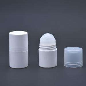 Cylinder Shape Mini Roller Bottles Refillable Round Empty Roll On Bottles