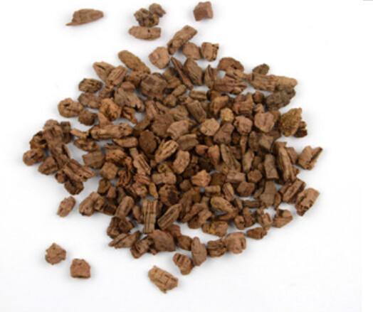 80~90g/L Density,Dark cork granules at third grade for wall tile,Good sound and