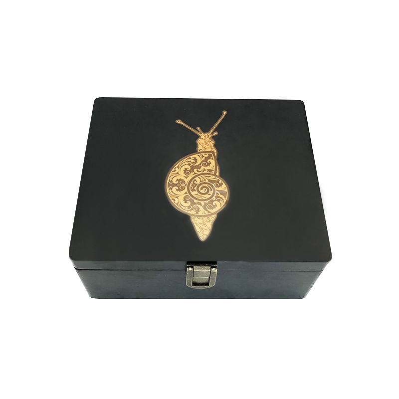 Perfume Wooden Stash Box with wooden ash tray for cigar storage box