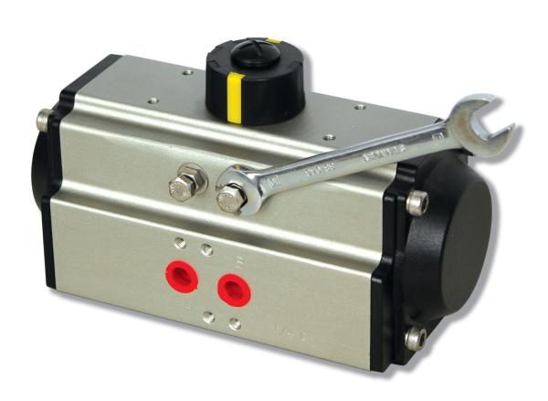 butterfly valvex and ball valves pneumatic actuators AT type quarter turn