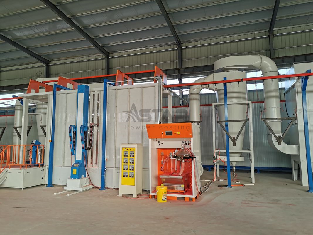 Big Cyclone Recovery Electrostatic Powder Coating Line