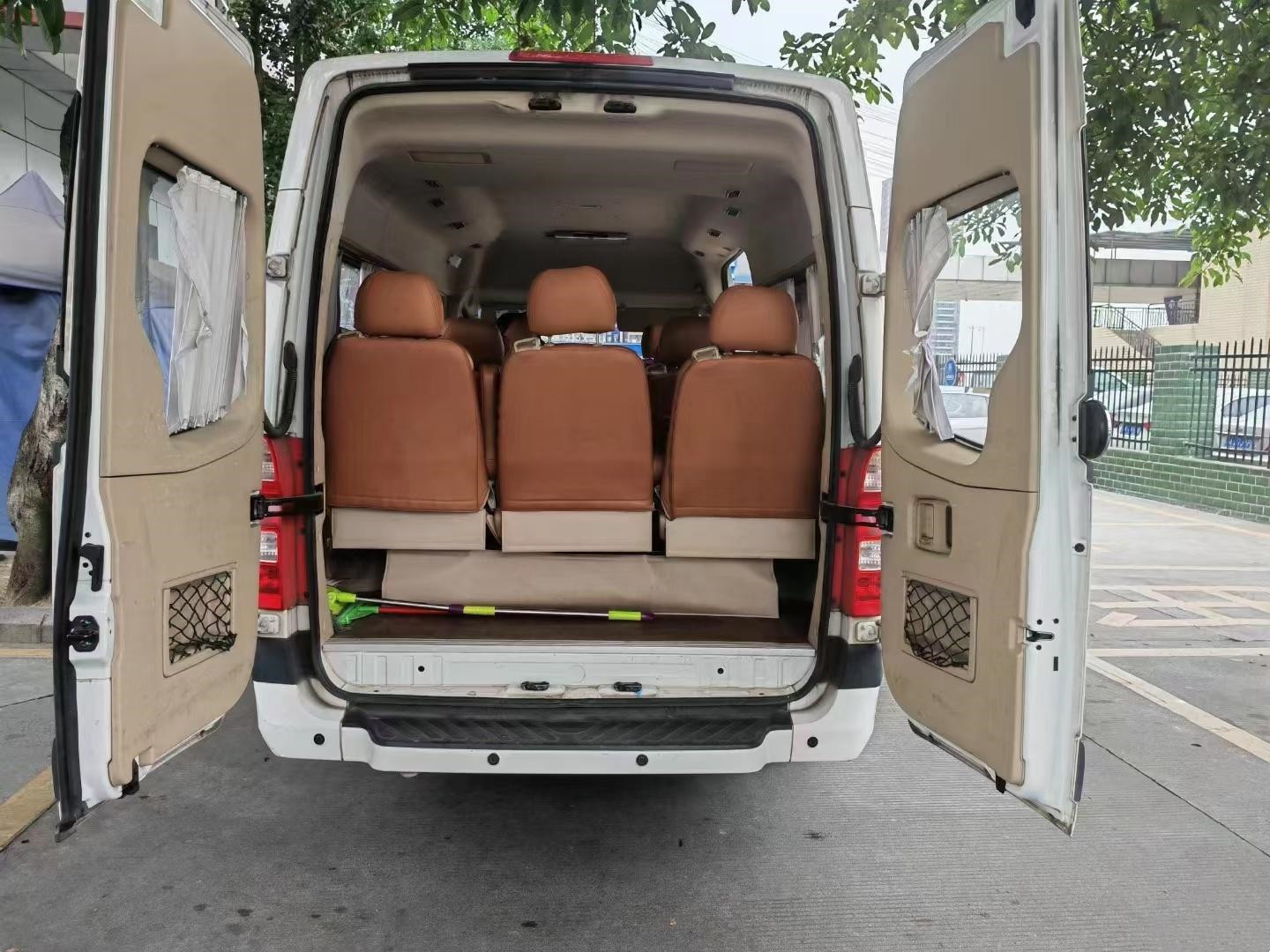 Foton Mini Bus 9seater Used Small Van Cummins Engine Commercial Passenger Bus