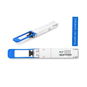  SMF Fiber Type 200G QSFP56 LR4 Optical Transceivers DDM PIN And TIA Array On The Receiver Manufactures