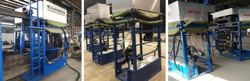 Automatic Tank Girth Welding Machine and Steel Plate Horizontal Welder