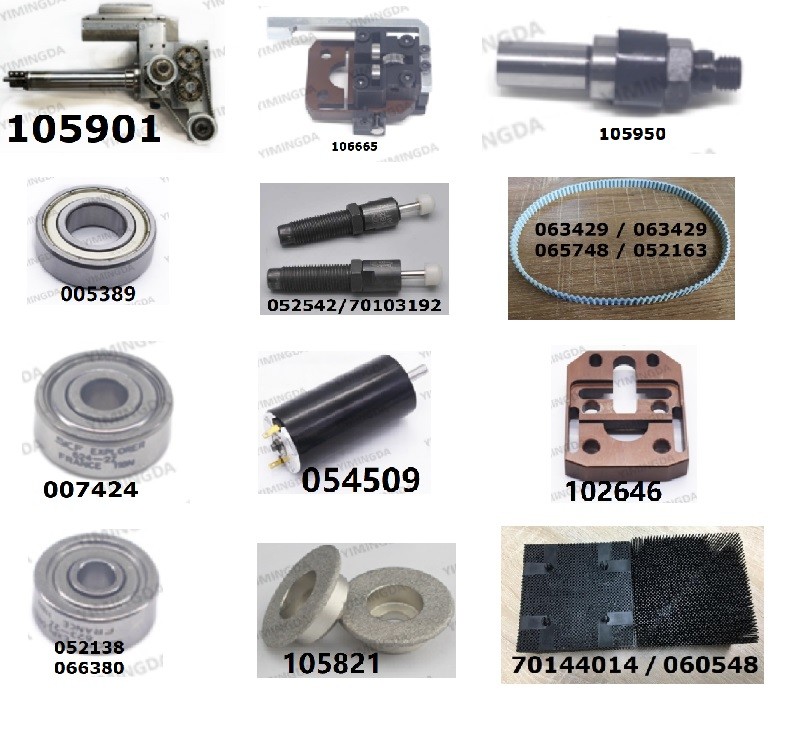 Auto Cutter Parts Spiral Cable Sensor Cable Wire PN 058214 Spare Parts For Bullmer