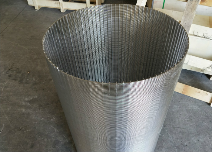 Stainless Steel Johnson Vee Wire Screen For Environmental Protection Industry