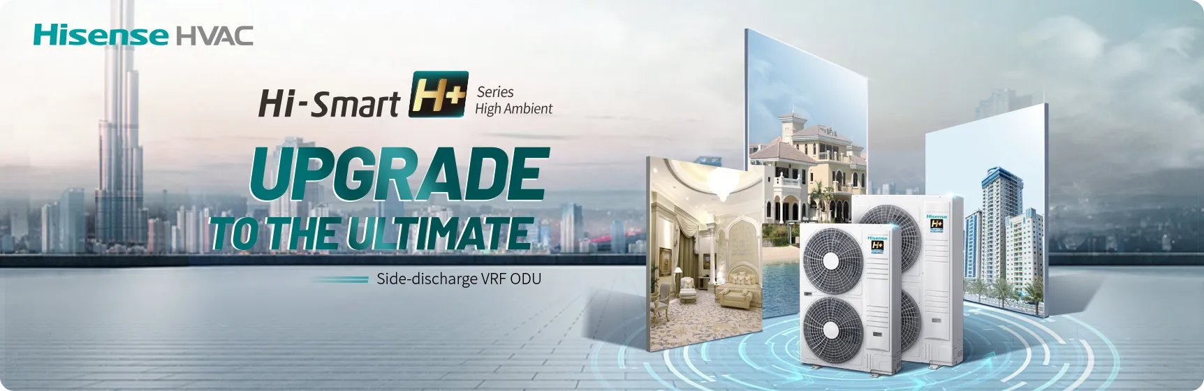 Hisense Air Conditioning Hi-Smart H + Series High Ambient