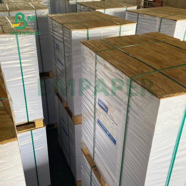 Quality 80# 100# Matte C2S Art Paper For Company Manual 28 x 40inch Good Stiffness for sale
