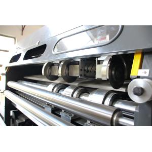 High Speed Double Rotary Paper Sheeting Machines Paper Reel To Sheet Cutting