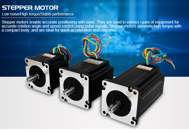 450B 1.8 Degree Hybrid Stepper Motor Hybrid Design for Smooth Motion in CNC Machine
