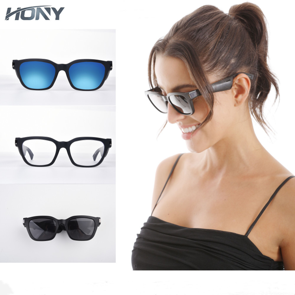 Ultra Light Frame V5.0 15m Wireless Headphones Glasses