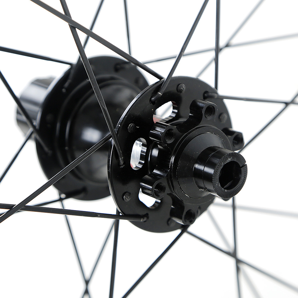 Double Wall Carbon Fiber Wheelset 700C High Modulus Rim Brake