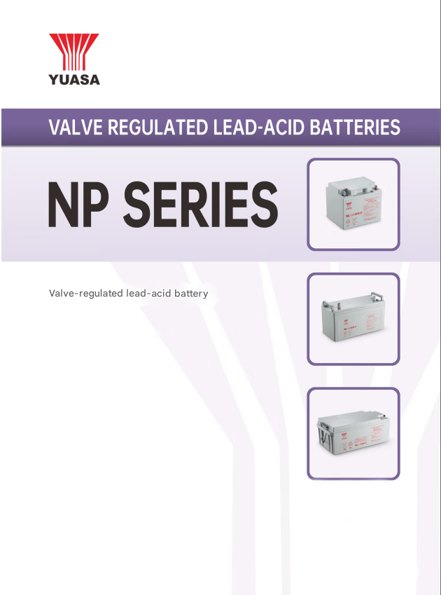 YUASA NP100-12 12V 100Ah Rechargeable AGM UPS Battery VRLA Battery for Solar System/Electric Power