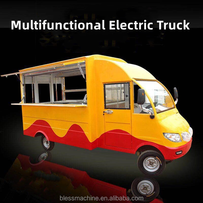 2022 Mobile Food Cart for Home Business Durable Easy Operation and Video Support