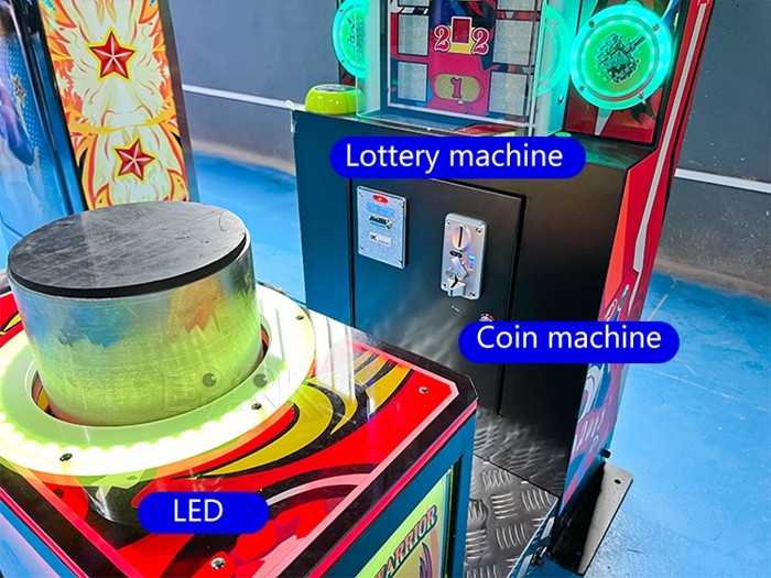 Coin Operated Mr Hammer Ticket Redemption Boxing Game Machine Boxing Game Machine