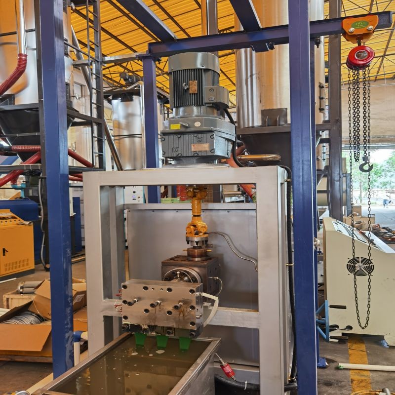 Accuracy Automatic PET Extrusion Machine Solution With Single Screw And 2 Straps