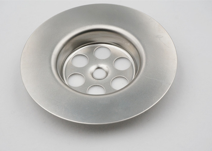 Wide Side Bathroom Sink Drain Strainer , Kitchen / Bathroom Sink Drain Stopper