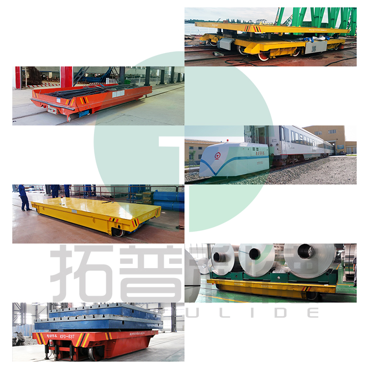 busbar power steel pipe handle trolley for steel and iron factory